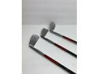 3 Billings Hickory Shaft Golf Clubs - 3-Mid-Mashie,4-Mid-.
