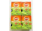Off! Botanicals Towelettes Wipes Plant Natural Mosquito Bug