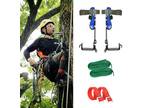 Tree Climbing Spike Set 2 Gears Safety Belt Adjustable