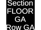4 Tickets The Flaming Lips 9/27/22 The Fillmore - New