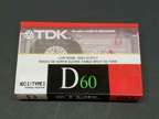 Lot of 15 NEW Vintage TDK D60 BLANK CASSETTE TAPES Normal