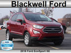 2019 Ford EcoSport Red, 38K miles