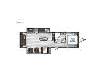 2019 forest river forest river rv cherokee alpha wolf 26rl-l 34ft