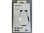 Sony WI-C300 In-Ear Wireless Headphone - Black