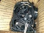 Lot of 25 HDMI to HDMI 6" cable used in good condition.