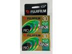 NIP Fujifilm VHSC TC-30 pro high grade video cassette tapes