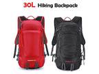 30L Multi-Pocket Backpack Pack W/ Rain Cover For Hiking