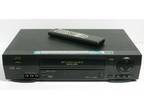 JVC HR-VP690U VCR Hi-Fi Stereo VCR VHS Player With Remote