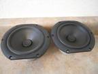 Pair MB Quart (phone).25” Woofers Made in Germany