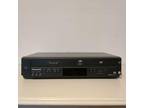 Panasonic PV-D4744 Black VHS VCR + DVD Combo Player Tested &