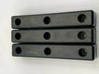 Loading Dock Rubber Bumpers 2-7/16" H X 2" W X 12" L (Lot of