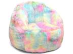 Heritage Club Bean Bag Chair, Pastel Tie Dye, NEw Box