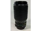 CANON FD 75-200mm 1:4.5 MACRO ZOOM LENS Nice Tested Working