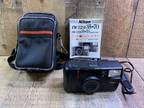 NIKON ZOOM TOUCH 400 35mm POINT & SHOOT w/Case & Manual