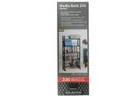 Media Rack 230 Expresso CD/DVD/Blue Ray/VHS/Books Metal and