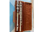 Artley 18-0 Silver Plated Flute w/ Hard Case - Made In USA -