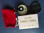 vintage OFFICIAL COMPASS, ENGINEER'S, MADE IN JAPAN original