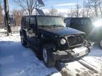 Salvage 2015 JEEP WRANGLER UNLIMITED SAHARA for Sale