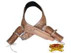 C-L-42 42 In Hilason Double Caliber 44/45 Leather Western