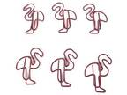 25 Count Shaped Paper Clips Pink Flamingo Gifts Desk Office