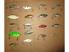 Lot of 18 Rattle Trap Fishing Lures~Pre-owned-Good condition