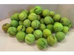 45 Dead Used TENNIS BALLS Serving Dogs toys dog play fetch