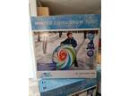 SNOW DASHER 36" Inflatable Swirl Snow Tube PVC H2O! /For