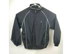 PGA Tour Originals Pullover Golf Jacket Windbreaker Black
