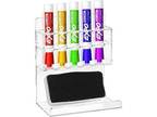 Deluxe Clear Acrylic Wall Mounted 5 Slot Dry Erase