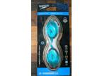 Speedo Jr Vanquisher 2.0 Mirrored Swim Goggles Turquoise New