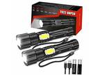 Rechargeable Led Flashlight High Lumens, Rechargeable High