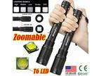 2X Tactical 350000LM Zoomable Police LED Focus Power