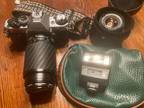 Canon AE-1 Program 35mm Film Manual Camera w/ 50mm F1.8 Lens