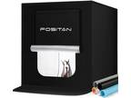 FOSITAN Photo Light Box, 5 Colors Backdrops Photo Studio Box
