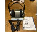 JVC FM 900MHz Cordless Headphones Model HA-W600RF with