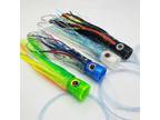 4 pack multi color Mr Frothy Tough Rubber Lures