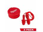 Milwaukee Silicone Ear Plugs Corded # (phone) All day