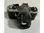 Asahi Pentax ME 35MM Film Camera SMC 1:2 50mm Lens SLR Vtg