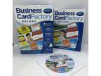 Business Card Factory Deluxe, Version 4, Windows DVD-ROM