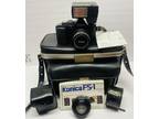 Konica FS-1 Vintage 35mm Camera Bundle