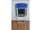 Steel Folding Chair - Blue