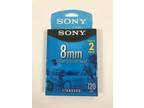 Sony 8mm Video 8 Camcorder Cassette Tapes 2 Pack 120 Minutes