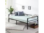 Daybed Twin Frame Size Bed Sofa Trundle Bedroom Metal Living
