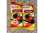 Kodak Fun Saver 35mm Single Use Film Disposable Camera X2 -