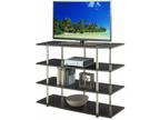 Tall TV Stand Entertainment Center For 55 inch Living Room