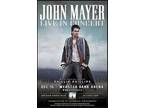 John Mayer Tickets 12/16/13 (Bridgeport) Webster Bank Arena (8th ROW)