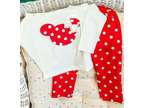 Red And White Minnie Mouse Outfit