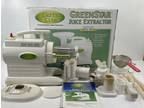 Tribest Green Star GS-1000 Twin Gear Juice Extractor Juicer