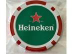 Heineken - Beer - Magnetic Clay Poker Chip -Golf Ball Marker