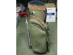 Sun Mountain Golf Cart Bag Black/Brown/Green Padded Strap